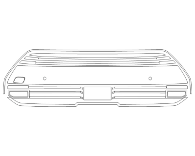 2024 KIA NIRO SX TOURING SENSORS - GRILL