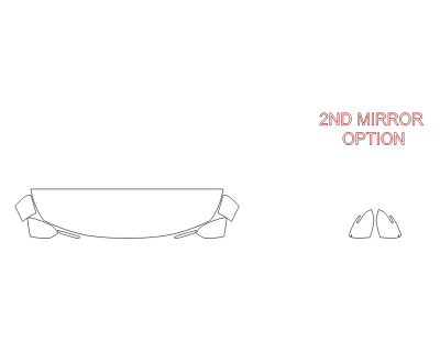 2024 KIA SELTOS LX HOOD FENDERS MIRRORS 18 INCH -