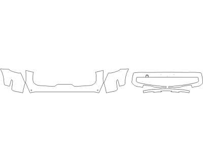 2024 KIA TELLURIDE SX PRESTIGE BUMPER