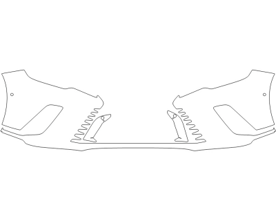 2025 LEXUS RX 350 LUXURY BUMPER - SENSORS