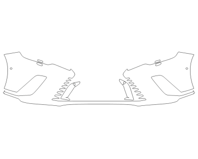 2025 LEXUS RX 350 LUXURY BUMPER - WASHERS - SENSORS