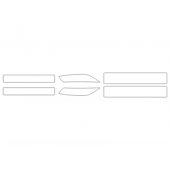 2025 LEXUS RX 350 LUXURY DOOR SILLS