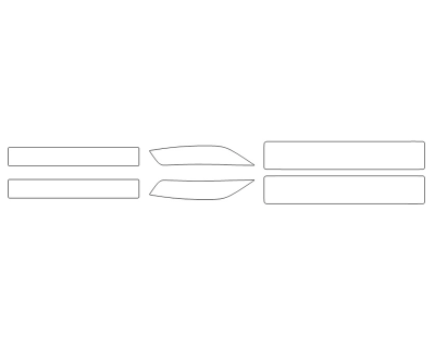 2025 LEXUS RX 350 LUXURY DOOR SILLS