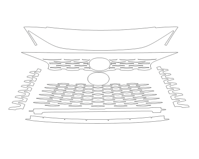 2025 LEXUS RX 350 LUXURY GRILL