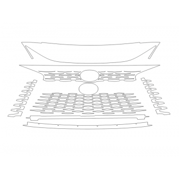 2025 LEXUS RX 350 PREMIUM GRILL