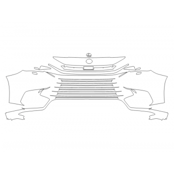 2025 LEXUS TX 500H F SPORT PERFORMANCE LUXURY BUMPER