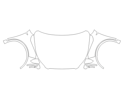 2024 LINCOLN CORSAIR PREMIERE FULL HOOD FENDERS MIRRORS