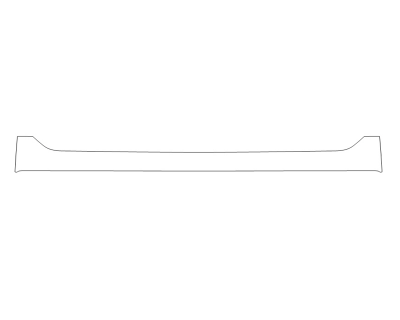 2024 LINCOLN NAVIGATOR L BLACK LABEL REAR BUMPER