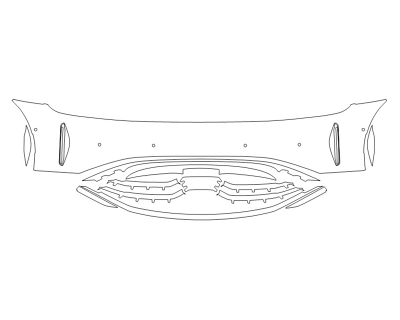 2024 LUCID AIR GRAND TOURING BUMPER - SENSORS