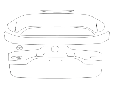 2025 MAZDA CX-90 3.3 TURBO PREFERRED TAILGATE KIT - W/EMBLEMS