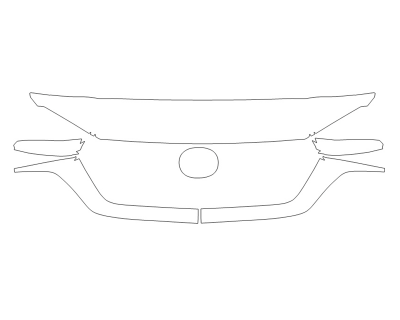 2025 MAZDA CX-90 3.3 TURBO PREFERRED GRILL