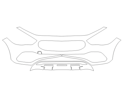 2024 MERCEDES BENZ GLA-CLASS SUV 250 BUMPER