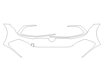 2024 VOLKSWAGEN GOLF GTI AUTOBAHN BUMPER