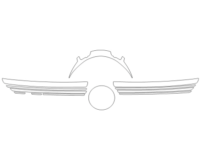 2024 VOLKSWAGEN GOLF GTI AUTOBAHN GRILL