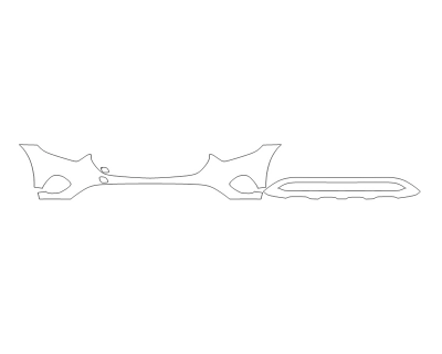 2024 MERCEDES BENZ GLC-CLASS 300 SUV BUMPER (MULTI PIECE)