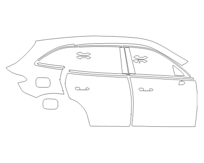 2024 MERCEDES BENZ GLC-CLASS 300 SUV PASSENGER SIDE