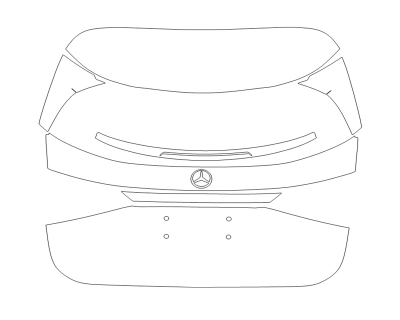 2024 MERCEDES BENZ GLC-CLASS 300 SUV REAR HATCH