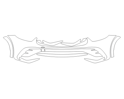 2024 MERCEDES BENZ GLC-CLASS 300 SUV AMG LINE BUMPER