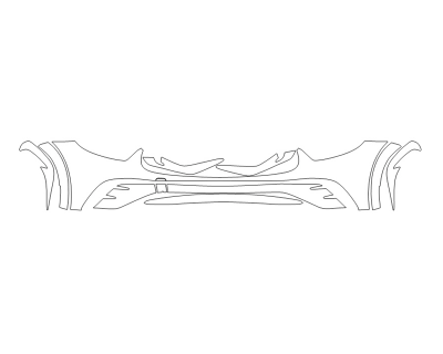 2024 MERCEDES BENZ GLC-CLASS 300 SUV AMG LINE BUMPER (MULTI PIECE)