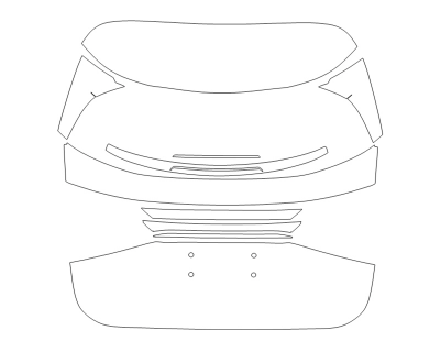 2024 MERCEDES BENZ GLC-CLASS 300 SUV AMG LINE 1 PIECE REAR HATCH