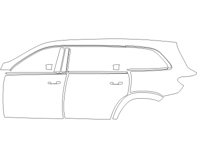 2024 MERCEDES BENZ GLS-CLASS AMG GLS 63 DRIVER SIDE