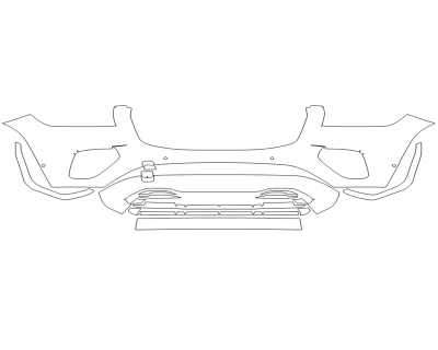 2024 MERCEDES BENZ GLS-CLASS GLS 450 BUMPER