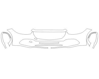 2024 MERCEDES BENZ S-CLASS MAYBACH 480 BUMPER