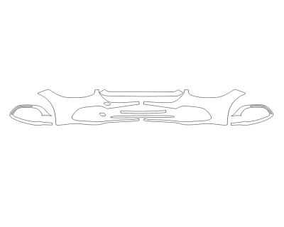 2024 MERCEDES BENZ S-CLASS MAYBACH 480 BUMPER (MULTI PIECE)