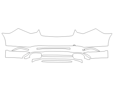 2024 MERCEDES BENZ S-CLASS MAYBACH 480 REAR BUMPER