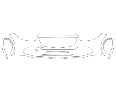 2024 MERCEDES BENZ S-CLASS MAYBACH 580 BUMPER