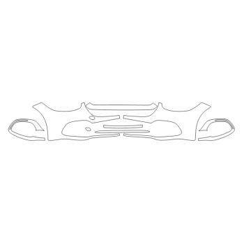 2024 MERCEDES BENZ S-CLASS MAYBACH 580 BUMPER (MULTI PIECE)