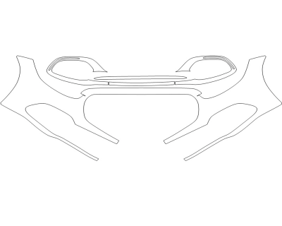 2024 MERCEDES BENZ S-CLASS MAYBACH 580 BUMPER - 1 PIECE