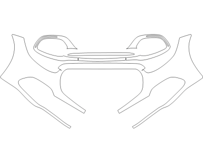 2024 MERCEDES BENZ S-CLASS MAYBACH 680 BUMPER - 1 PIECE