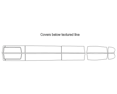 2024 MERCEDES BENZ SPRINTER CREW VAN ROCKERS - 170 INCH WHEELBASE