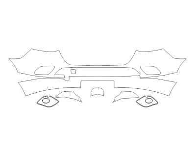 2024 MERCEDES BENZ SPRINTER PASSENGER VAN BUMPER