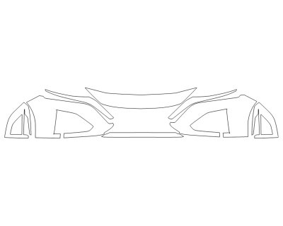 2025 NISSAN ALTIMA SR VC-TURBO BUMPER