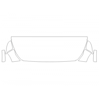 2024 SUBARU CROSSTREK SPORT (US) HOOD FENDERS MIRRORS 24 INCH - (WRAPPED EDGES)