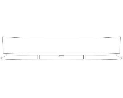 2024 TESLA CYBERTRUCK RWD BUMPER