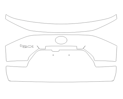 2024 TOYOTA BZ4X LIMITED REAR HATCH