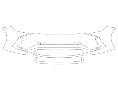 2024 TOYOTA BZ4X XLE BUMPER - SENSORS