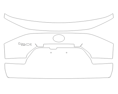 2024 TOYOTA BZ4X XLE REAR HATCH