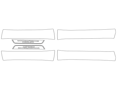 2024 TOYOTA GRAND HIGHLANDER HYBRID XLE DOOR SILLS