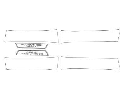 2024 TOYOTA GRAND HIGHLANDER LIMTED DOOR SILLS