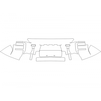 2024 LAND ROVER DEFENDER 110 V8 REAR BUMPER