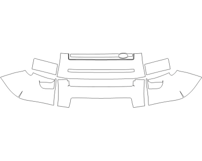 2024 LAND ROVER DEFENDER 110 X-DYNAMIC HSE BUMPER