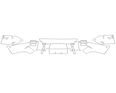 2024 LAND ROVER DEFENDER 130 OUTBOUND REAR BUMPER