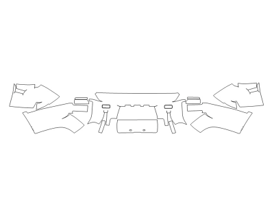 2024 LAND ROVER DEFENDER 130 X-DYNAMIC SE REAR BUMPER