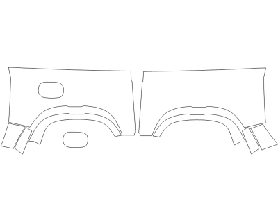 2024 LAND ROVER DEFENDER 90 REAR FULL FENDERS