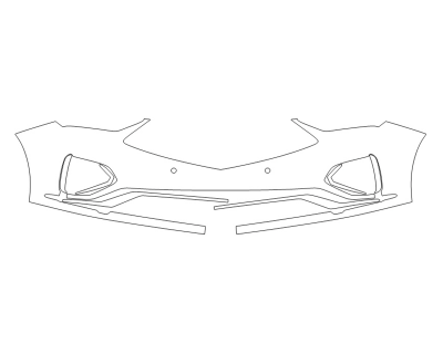 2023 ACURA MDX TYPE S BUMPER WITH SENSORS