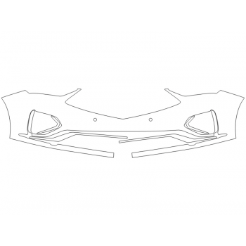 2023 ACURA MDX TYPE S ADVANCE BUMPER WITH SENSORS